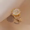 Anillo Giratorio de Plata Tailandesa para Alivio de la Ansiedad, Anillo para el Dedo Índice con Múltiples Círculos y Cuentas de la Suerte, Moda Estilo Coreano, Regalo de Moda para Mejores Amigos