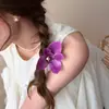 Pinza de pato de atmósfera magnolia 2025 nuevo pinza de flequillo para cabello roto de frente pinza lateral para oreja accesorios para el cabello