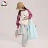 Sudadera de Otoño para Niñas 2026 Estampado de Rinoceronte para Niños Medianos a Grandes Mangas Raglán Elegante Holgada Dibujo Animado Versátil Top