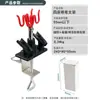 Soporte para aerógrafo de pintura en aerosol para maquetas militares Gundam, estante de almacenamiento para pistolas de pintura en aerosol, soporte fijo tipo abrazadera para mesa.