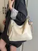 Bolsa de Grande Capacidade para Mulheres, Nova Bolsa Feminina Estilo Coreano, Bolsa de Ombro Transversal Versátil de Couro Macio Casual, Bolsa Tote para Trabalho e Deslocamento