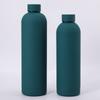 Termo de acero inoxidable 304 de gran capacidad con boca pequeña para deportes al aire libre, taza de agua con tapa de bambú para coche, venta al por mayor transfronteriza