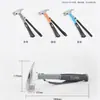 Martelo de Garra Multifuncional de Aço Carbono Martelo de Estaca de Barraca para Acampamento ao Ar Livre