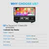 Aplicável ao Rádio Automotivo Toyota LC200 Ano 16-20 Tela de 17 polegadas Máquina Automotiva Android Navegação em Tela Grande