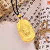 Estilo étnico chino joyería de aleación colgante de Guanyin para hombres y mujeres, adorno colgante, accesorio, decoración al por mayor