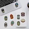 50 Pegatinas de Graffiti para Etiquetas de Pociones de Bruja Transfronterizas, Pegatinas Decorativas Impermeables para Vasos de Agua, Pegatinas Creativas de Pociones de Bruja