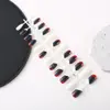 Garra de Águia Halloween Lista Manicure Usável para Mulheres 24 Peças Manicure Pronta Unhas Amêndoa