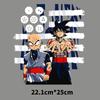 Pintura de transferência de calor de tinta branca ilimitada, anime japonês, Dragon Ball, impressão de transferência de calor periférica, camiseta, suéter, faça você mesmo, imagem de transferência de calor decorativa