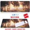 Oversized estilo conto de fadas bonito computador pad criativo de alta aparência superfície mouse pad personalizado paisagem simples mesa pad