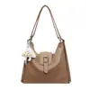 Mochila feminina de nicho 2026 nova moda tendência versátil grande capacidade bolsa de ombro versão coreana bolsa tote simples