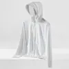 Ropa de verano ligera, transpirable, de seda de hielo, protección solar, protección UV, talla grande, venta al por mayor transfronteriza, personalizable