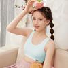 Roupas íntimas para meninas Período de desenvolvimento Estudantes do ensino médio Colete pequeno Algodão infantil para meninas Tamanho grande Sutiã confortável