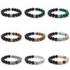 Pulsera Retro de Estilo Zen de Estilo Chino de Venta Caliente Transfronteriza de Amazon, Estilo Étnico de Una Vuelta, Multiestilo, para Hombre y Mujer, con Tarjetas