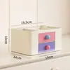 Caixa de Mesa Série Dopamina Caixa de Armazenamento Multifuncional Gaveta de Armazenamento com Múltiplos Compartimentos Mini Armário Caixa de Armazenamento para Cosméticos