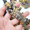 Comercio Exterior Mitología Egipcia Faraón Reina Gato Negro Egipcio Souvenirs Imán Estéreo 3D Imán de Nevera de Resina Colección