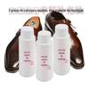 Polidor de Sapatos Portátil com Esponja Dupla Face, Cera para Sapatos Multifuncional para Cuidado com Couro, Escova Polidora de Sapatos com Esponja Incolor