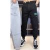 Pantalones de chándal casuales cortos de marca de moda primavera y verano 2023 para hombre, pantalones harem de pie pequeño, pantalones deportivos ajustados que combinan con todo