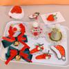 Decoraciones navideñas 2024 traje festivo adulto niños regalo de Navidad sombrero diadema transfronterizo fábrica venta al por mayor