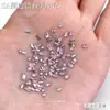 Pedras de Strass para Unhas Zircônia Rosa Chanfrada Ornamentos Brilho Super Celebridade da Internet 5A Mini Losango Marquise Tira Longa Forma Irregular Strass para Unhas
