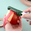 Faca de Frutas Faca de Descascar Portátil Artefato de Descascar Maçãs Doméstico Dobrável Multifuncional Dupla Face Duas em Uma Descascador