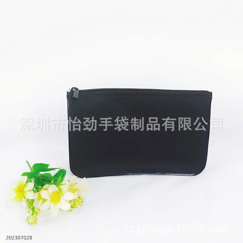 果冻料化装包磨砂PVC化妆包