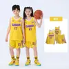 Nuevo Uniforme de Baloncesto para Niños Conjunto de Chaleco de Verano Uniforme de Desempeño de Baloncesto para Jardín de Infancia Jersey para Partido de Baloncesto Personalizado