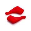 Óculos de silicone Gancho de orelha Óculos de silicone Óculos de corda Capa de perna Silicone macio Multicolor Opcional