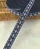Cinta Jacquard Bordada Estilo Étnico de 1.7 cm para Accesorios del Cabello Tocado Empaque en Caja de Regalo con Accesorios para Ropa de Presentación