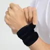 Munhequeira Esportiva Manga de Compressão Feminina Yoga Masculino Basquete Fitness Badminton Tala para Punho Suporte para Entorse de Articulação Tira para Punho