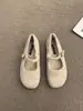 Primeiro encontro com sapatos peludos! Sapatos Mary Jane peludos para mulheres, novo modelo outono e inverno 2026, para uso externo, mocassins baixos de pelúcia