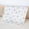 Almohadilla para pañales de bebé, colchón de algodón puro para las cuatro estaciones, impermeable, lavable, para uso nocturno, sábana grande a prueba de fugas