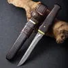Venta Directa de Fábrica Cuchillo de Acero de Damasco, Cuchillo para Frutas, Cuchillo Multifuncional para el Hogar y Exteriores, Portátil y Multifuncional