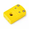 Conector de Enchufe para Termopar Tipo K/J/T/E/N/R/S Enchufe Macho/Hembra Amarillo Negro Morado Naranja Verde Blanco Conector de Montaje en Panel