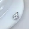 [Cobre e Ouro Real] Casual, Fashionável, Clássico e Versátil Exportação Transfronteiriça DIY Joias Feitas à Mão Pingente com Microincrustação de Zircônia de Cobre