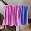Toalla de playa absorbente para natación, dormitorio, moda, terciopelo de burbujas, toalla de baño para parejas, conjunto de tres piezas, gruesa, cálida, sin pelo