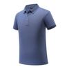 Ropa de trabajo de alta gama, camiseta de manga corta con logotipo personalizado para hombre, verano primavera, equipo publicitario, solapa, herramientas, Polo, camisa cultural