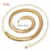 Cadena de Cintura Dorada de Moda Versátil Europea y Americana Transfronteriza para Vestido Gancho Metálico Cadena de Cintura Ajustable de Perlas