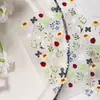 Sky Xiaohongshu Popular Adesivos de Flor para Unhas na Ponta dos Dedos Sete Estrelas Joaninha Floresta Pequena Adesivos 3D de Gel para Unhas