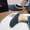 Sandálias Birkenstock de Solado Grosso para Outono/Inverno de 2026, Celebriedade da Internet, Versáteis, com Aconchego de Pelúcia, Chinelos Fechados para Mulheres, Uso Externo