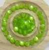 Color Caramelo 8mm Resina Imitación Ojo de Gato Cuentas Sueltas Cuentas Redondas DIY Cadena para Teléfono Móvil Pulsera Collar Joyería con Cuentas Accesorios Venta al por Mayor