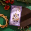 Marcador de Página Metálico Borboleta Vazada Presente para Crianças Etiqueta Decorativa para Caderno de Estudante Prêmio de Festival Lembrança