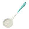 Utensilios de Cocina de Silicona de Dos Colores Espátula de Silicona Colador Cuchara para Sopa Cuchara para Arroz Sartén Antiadherente Resistente a Altas Temperaturas Cuchara de Cocina Multifuncional Juego de Espátulas