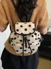 Mochila Exquisita de Nicho Transfronteriza para Mujer Modelo Nuevo 2026 Mochila Versátil de Lunares para Viajes y el Día a Día