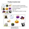 Cross Border Amazon Halloween Abóbora Castelo Gato Crânio Fantasma Feriado Surpresa Adesivo Quarto Quarto Atacado
