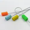 Sellos Desechables de Tipo Ajuste, Sellos de Alambre de Acero Hexagonal para Medidores Eléctricos, Sellos de Plomo para Contenedores, Sellos a Prueba de Manipulación para Vehículos de Logística