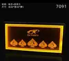 Letrero Luminoso de Mano para Bar KTV, Letrero Guía de Vino, Carácter Luminoso Acrílico, Letrero Luminoso de Brindis Rápido para Cumpleaños