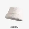 Chapéu de Pescador Quente de Inverno 2025 Imitação de Pelo de Coelho Cor Sólida Peludo Unissex Versátil Chapéu Balde Chapéu Tendência Estudante