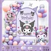 Set de Globos de Cumpleaños, Decoración para Fiesta de Cumpleaños de Novia en San Valentín, Globos de Papel de Aluminio, un Set Completo con un Toque de Lujo
