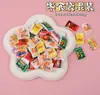 Brinquedos de Comida em Miniatura Simulados, Garrafinhas de Bebida Miniatura, Pequenos Acessórios de Resina DIY, Enfeites Pequenos de Loja de Conveniência