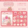 Lindos Paquetes de Pegatinas de la Serie Dui Dui, Frases Divertidas, Pegatinas Decorativas Creativas de Caricaturas de Comida y Animales para Diarios Personales